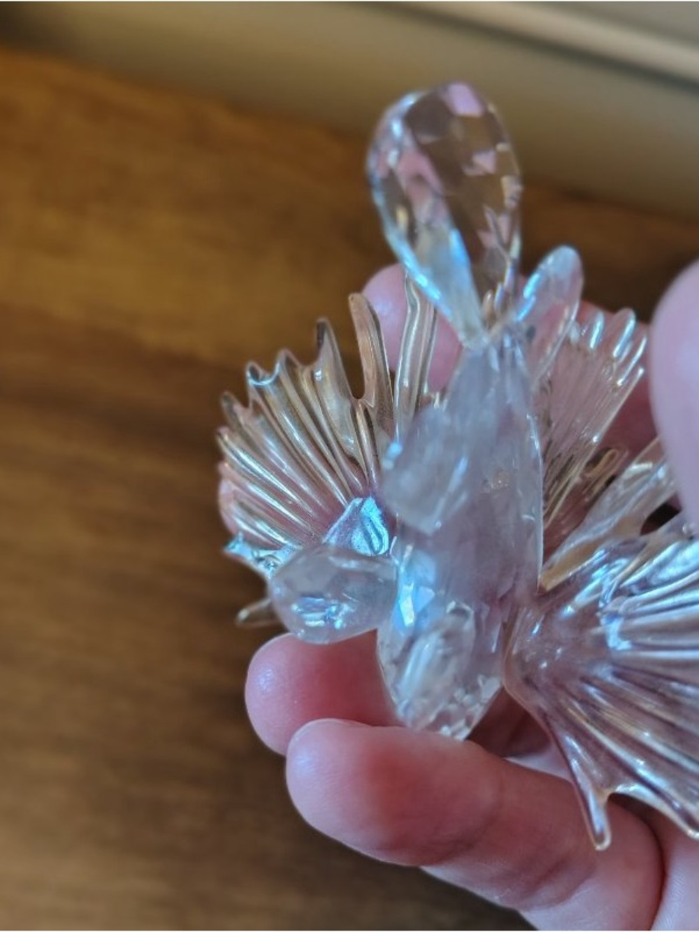 Swarovski Crystal Clear Lion Fish South Sea Figurine - 3” X 2” - Picture 8 of 14